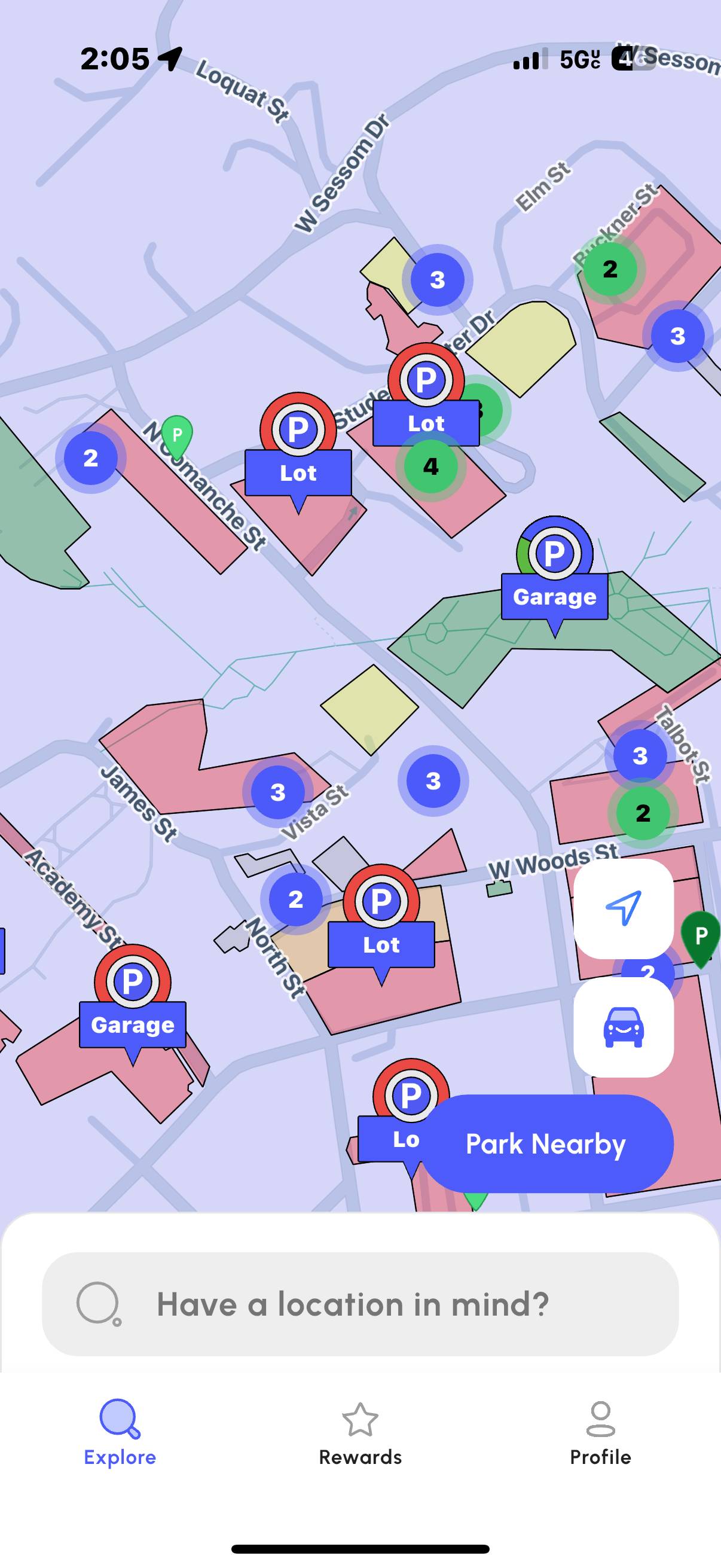 ParkTXST App : Parking : Texas State University
